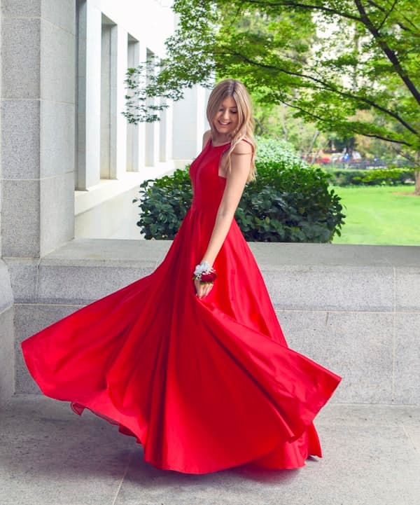 Red Maxi Dress